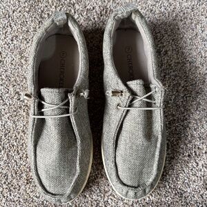 Cherokee Women’s Slip-On Sneakers Size 7 Blue Gray Neutral Casual Shoes